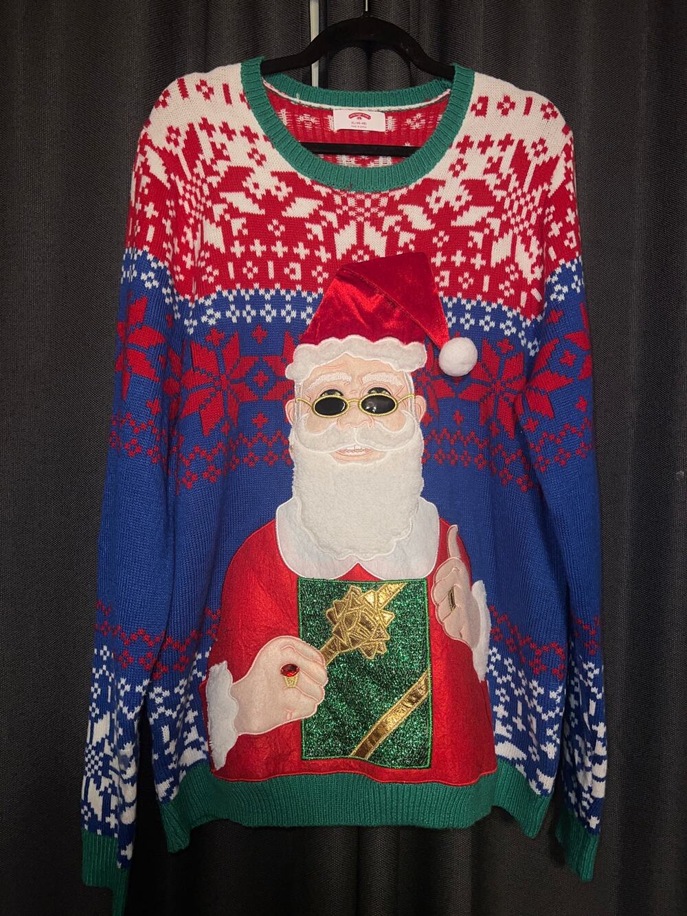 Ugly Christmas Sweater Xmas Size XL